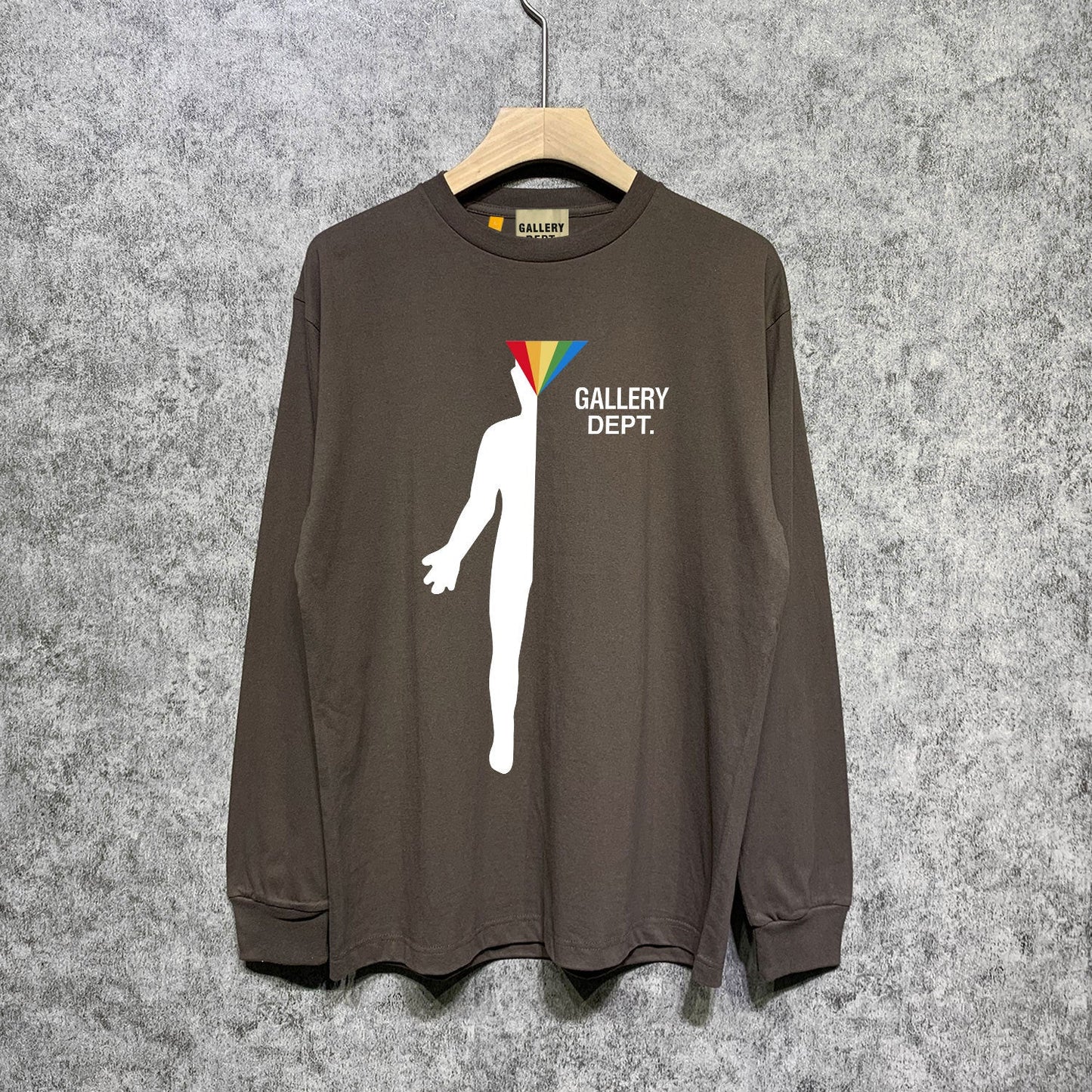 Gallery Dept Long Sleeved Shirt Fashion Brand Long Sleeve Long-Sleeved T-shirt Blouse